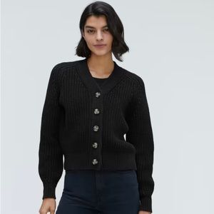 Everlane The Texture Cotton Cardigan